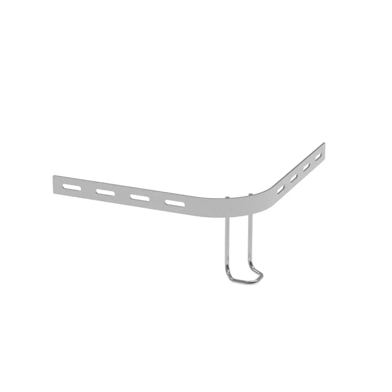 Panduit PWBIB4EZ - The radius intersection is sold in packages of two brackets, allowing you to build one (1) tee-intersection or two (2) 90-degree bends in the wire basket. It is intended to be used for 4" high basket. It comes in electro zinc finish.