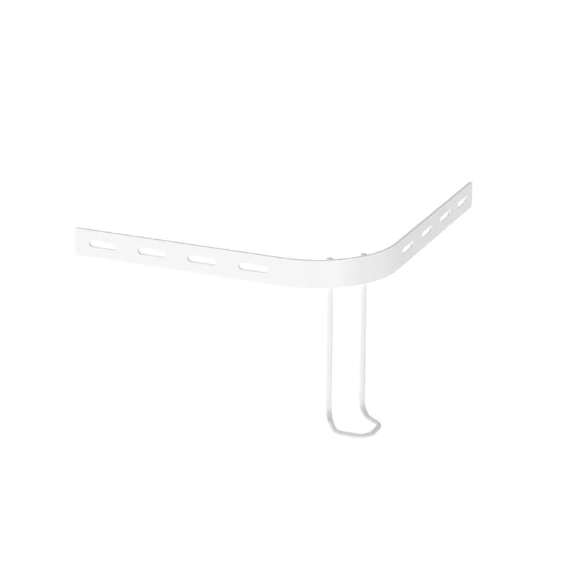 Panduit PWBIB6WH - The radius intersection is sold in packages of two brackets, allowing you to build one (1) tee-intersection or two (2) 90-degree bends in the wire basket. It is intended to be used for 6" high basket. It comes in white powder-coated finish.