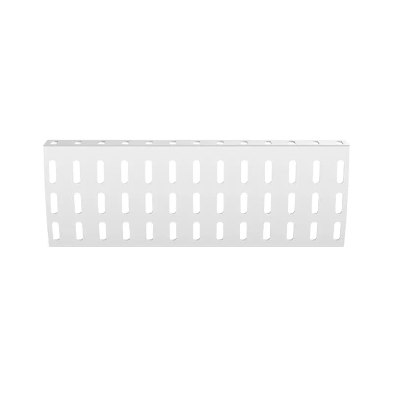 Panduit PWBDOKWH - Wire Basket 12" drop out kit is meant to be mounted to the sides of the baskets. It comes with all the necessary hardware to mount to a all the basket sizes. It is avaiable in a black powdered coated finish.