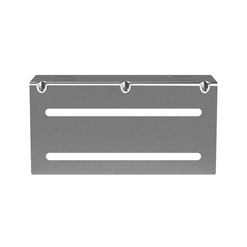 Panduit PWBWMWEZ - Wire Basket Wide Wall Termination brackets comes in a set of 2 pieces. It is meant to be used with 6",8",18" and 24" basket . It comes in a electro zinc finished. It requires PWBHKEZ or PWBHKBL which is sold seperately