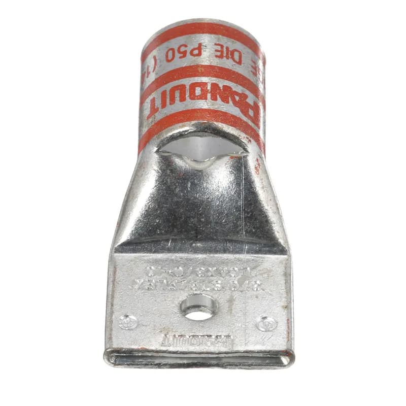 One-hole, flex lug, 3/0 AWG wire, #10 stud hole.