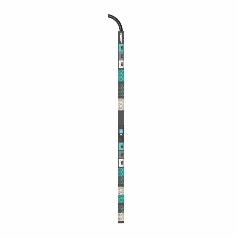 EL2P MSPO PDU, 60 AMP, (21)C13/C15, (21)C13/C15/C19/C21, IEC 60309 3P+E 9h 60A (IP44), BLACK