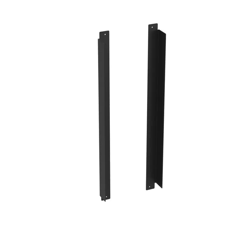 Designed to enhance airflow containment by sealing gaps that form in the backbone of a 8" wide PE2V when blanking panels or network equipment is installed. Prevents bypass airflow, improving cooling efficiency and optimizing thermal management in data centers. Backbone panel ensures a secure fit, enhancing overall containment effectiveness while maintaining accessibility for cable maangement.