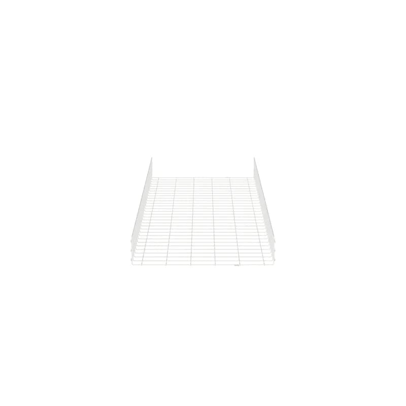 The 6" height x 30" width wire basket is available in a white powedered coated finish. It is offered in 10 foot length. The wire basket is used to safely, efficiently and aesthetically route cables in data centers, server/telecom rooms, or office work spaces. Our design requires less cutting and installation time due to larger grid openings.