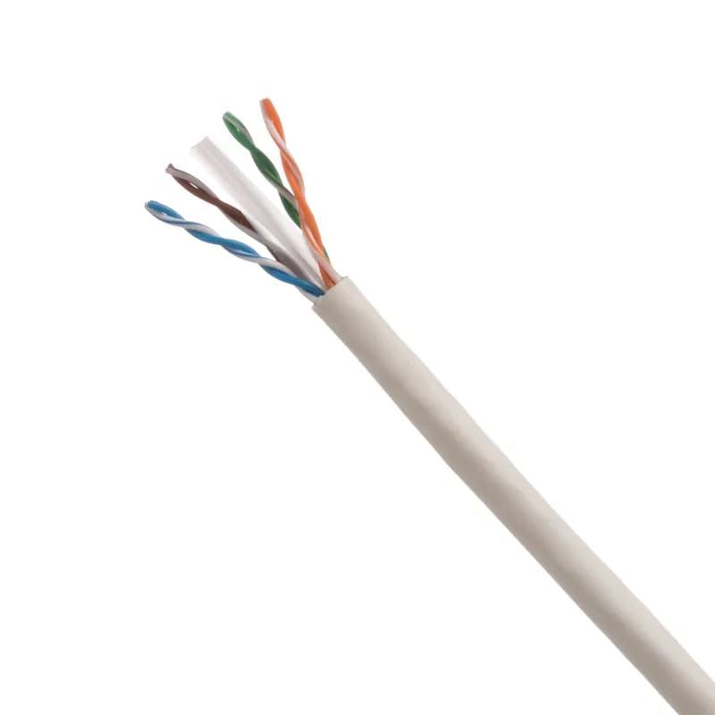 Panduit PUR6C2204YL-CE - Category 6 cable shall meet ANSI/TIA-568-2.E Category 6 component Standard. The conductors shall be 22 AWG construction with PE insulation. The copper conductors shall be twisted in pairs, separated by cross divider, and covered by a flame-retardant (CMR) PVC jacket. Provides less voltage drop, increased current carrying capacity and reduced heat generation for PoE applications. The cable shall exceed the 100-meter distance for security, ICT, building automation, and IoT applications. Yellow