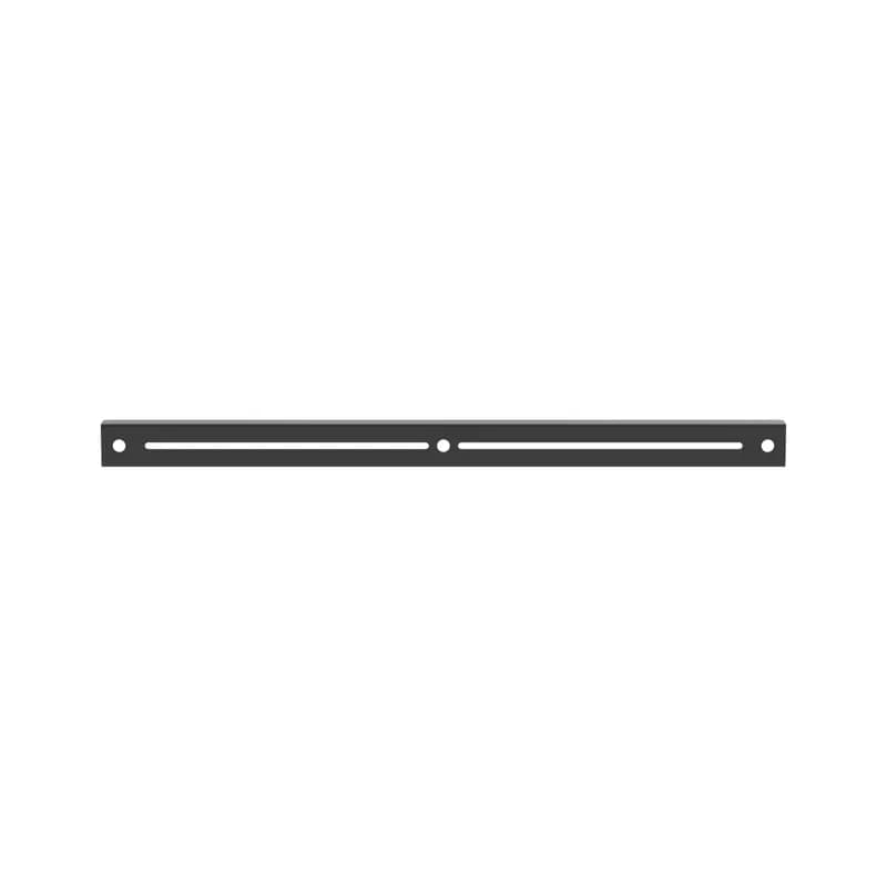 Panduit PWBTB24CBL - The Wire Basket Trapeze Bracket w/ Center Hole is used in cable routing systems to support a 24 inch wide Wire Basket from either dual or single threaded rod. The hardware for attaching the bracket is sold separately. The Trapeze Bracket comes in black powder-coated finish and is sold in packages of two.