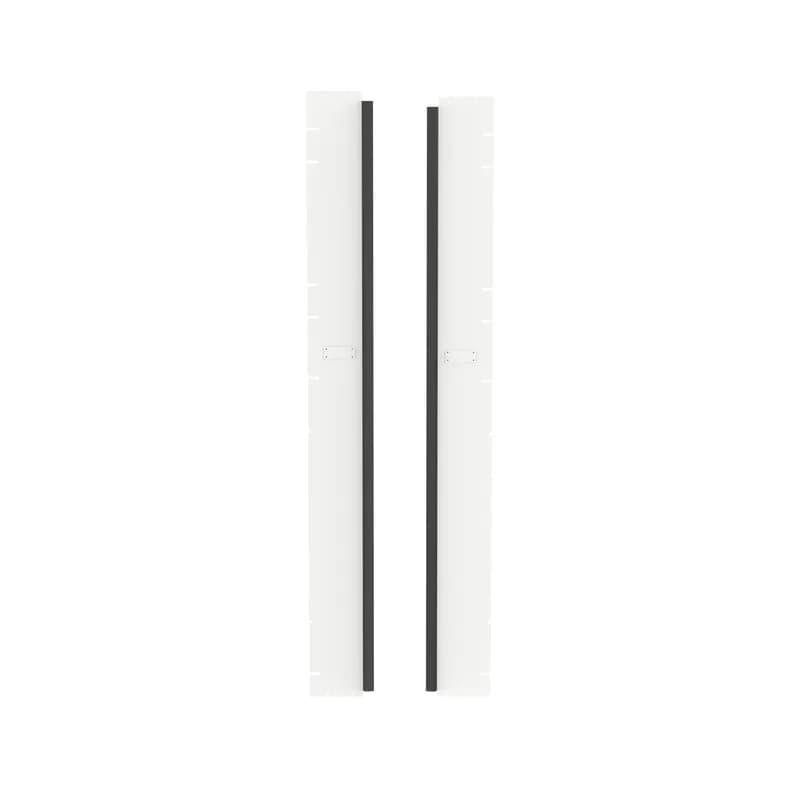 Panduit PR2CACFEP962WH - Seal the end of row on open-frame racks to improve airflow management and thermal efficiency with our containment end panel, creating a cold aisle containment solution for optimized performance.