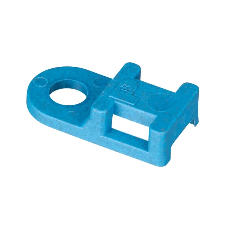 Panduit TA1S8-C96A - Secure cables/wires to this tie anchor mount for use in food, beverage and pharmaceutical industries. Panduit TA1S8-C96A anti-microbial metal detectable mounts secure to frame or panel with a #8 screw to anchor antimicrobrial metal detectable cable ties. This mount is made of Nylon 6.6 with metal flakes for detectability and also formulated with an EPA-registered antimicrobial additive to inhibit growth of bacteria, mold and fungi on the product surface. 100 pieces per bag.