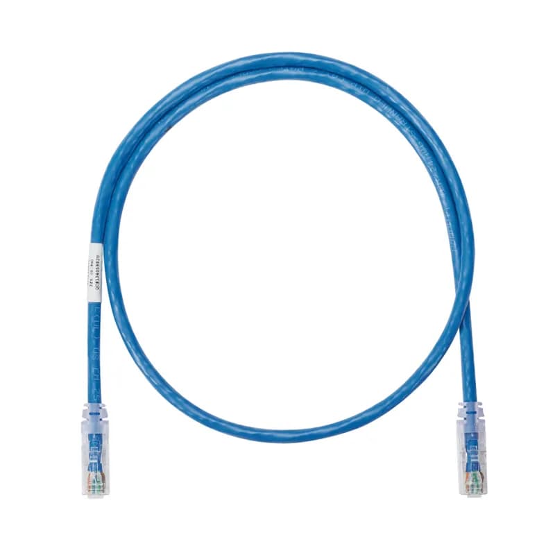 Panduit NK6PC20MBUY - Netkey copper patch cord, category 6, 20 meters, blue UTP cable.