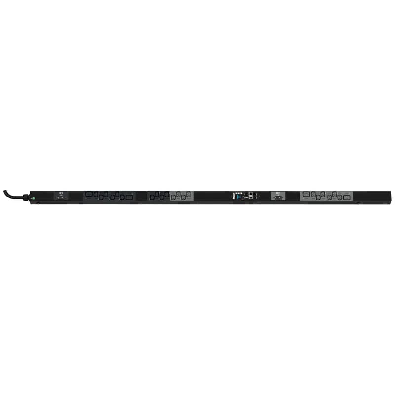 Panduit P24G06G - The Panduit™ G6 Monitored & Switched per Outlet PDU, 32A, 1Phase, 230 V, (20)C13, (4)C19, IEC 60309 2P+E 6h 32A (IP44) Input Plug with a 10' (3m) power cord, Color: Black