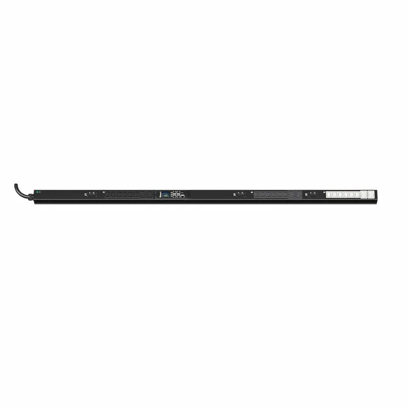 Panduit E24D01M - ES2P MI PDU, 30 (24) AMP, (18)C13, (6)C19, NEMA L21-30P 5W-3M, BLACK