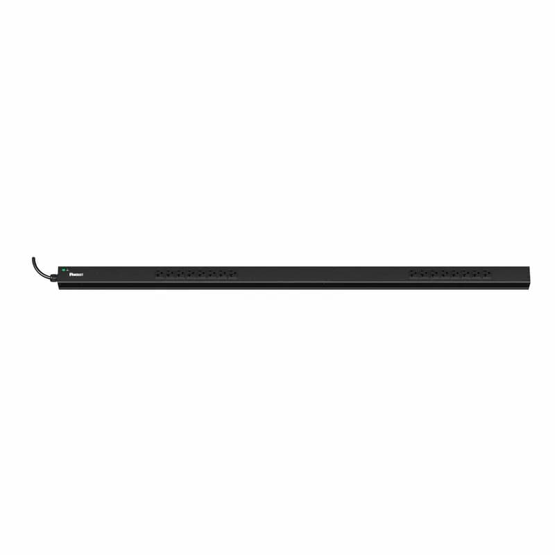 Panduit E16B04M - ES2P Basic PDU, 15 (12) AMP, (16)5-20R, NEMA 5-15P 3W-3M, BLACK