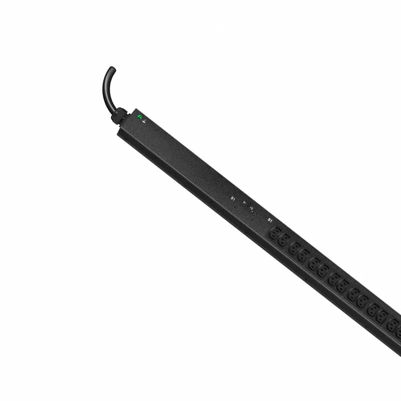 Panduit E38D25M - ES2P MI PDU, 30 (24) AMP, (32)C13, (6)C19, NEMA L5-30P 3W-3M, BLACK