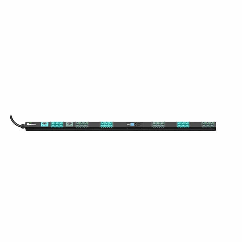 Panduit E36E33L - EL2P MS PDU, 30 (24) AMP, (18)C13/C15, (18)C13/C15/C19/C21, NEMA L6-30P-3M, BLACK