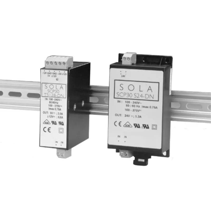 SCP Series, 30 Watt, Single Phase Power Supply, 3.3 Volts, Output Voltage 1: 303 Vdc, 6.0 A