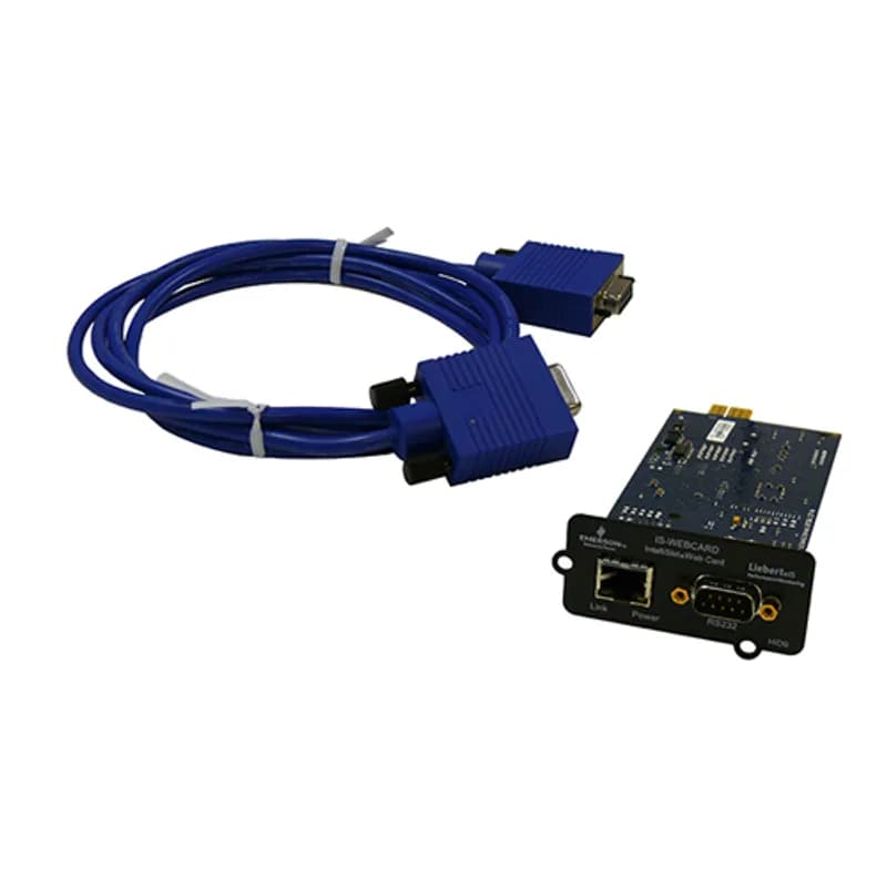 SolaHD SNMPWEBCARD - Ethernet communications kit for S5K Modular On-Line UPS. Supports SNMP, HTTP & OCP. Includes SNMP hardware, MIB, Configuration Cale and installation manual.