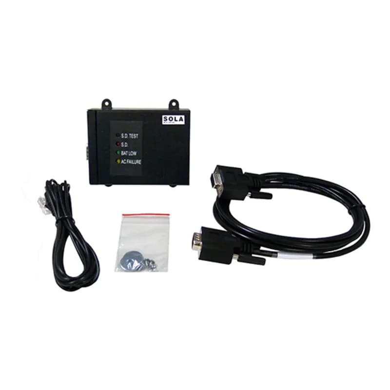 SolaHD RELAYCARD-SDU - Dry contact I/O relay box, IP 20 touch proof screw terminals, wire size range 12-22 AWG, Relay contact signal for "On Battery", "Low Battery", and "UPD Shutdown".