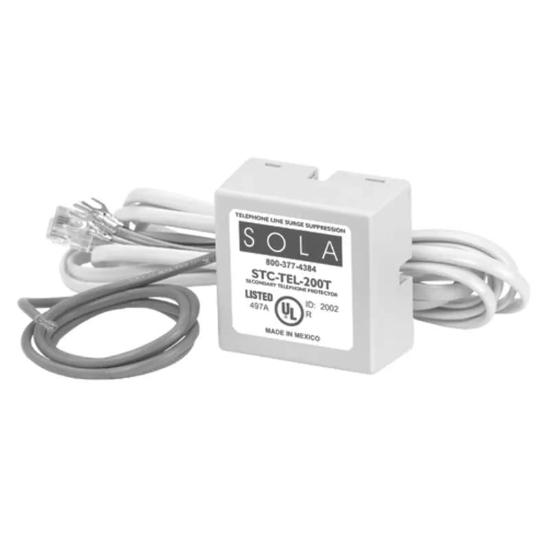 SolaHD STC-TEL-200T - STC-TEL Series - RJ Connection Telephone Protection, Max Peak Signal: 220 V, nominal Breakdown Voltage: 270 V