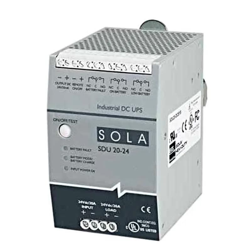 Features:16 to 12 AWG Wire Range,-20 to 50 DEG C Operating Temperature, Standard:UL (CANADA AND US), UL E61379, UL 508, CE: IEC/EN 60950-1, Voltage Rating:240Vdc, Amperage 20A, Mounting:DIN Rail, Enclosure:IP20, Environmental Conditions:0 to 95Percent Rel