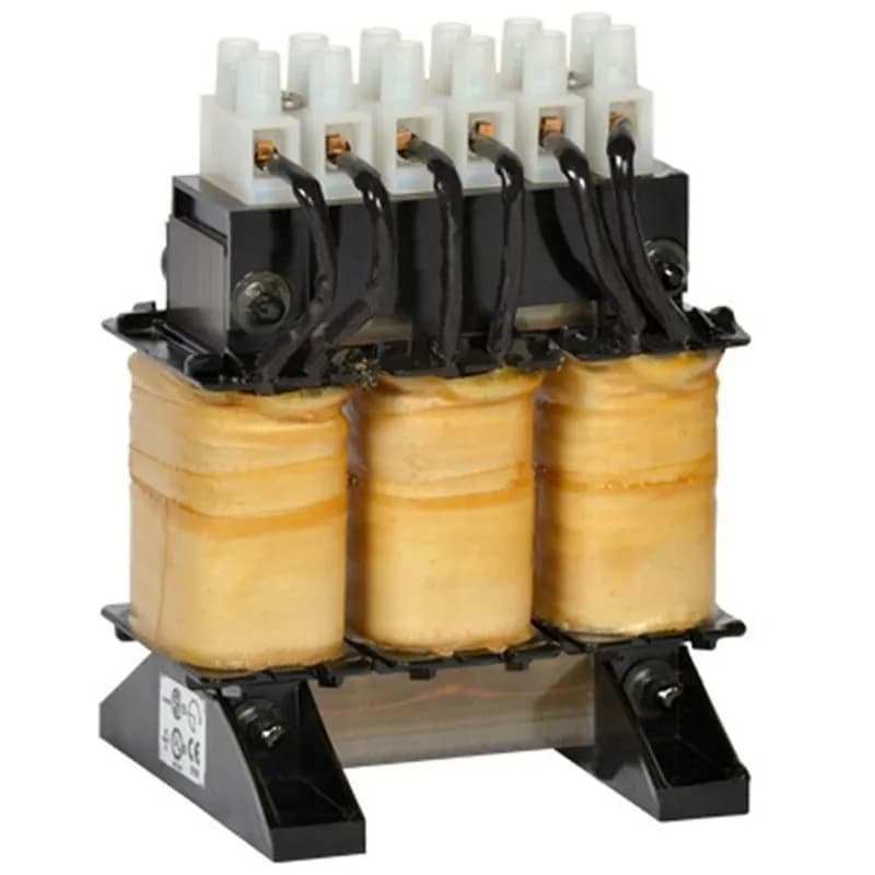 Hammond Power CRX0011AC - 600V Class Iron Core Reactor, Core and Coil, 11 Amps, 2.57 Inductance, 60 Hz