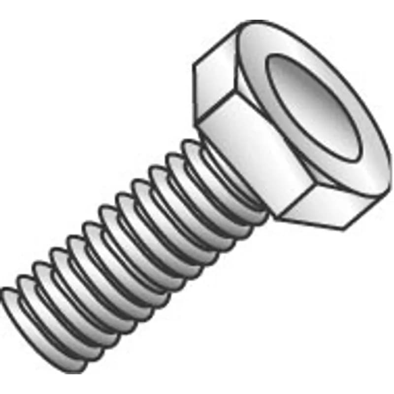 Minerallac Company 56240 - 3/4-10 x 2-1/2" Hex Head Bolt, Grade 2, Partial Threaded, Zinc Plated, Box