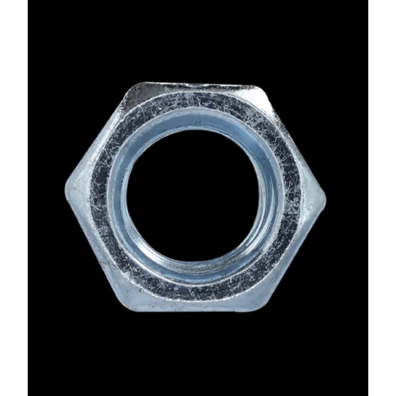 Minerallac Company 40245 - 5/8"-11 Finished Hex Nuts, Grade 5, Coarse Thread, Medium Carbon, Zinc CR+3, Box