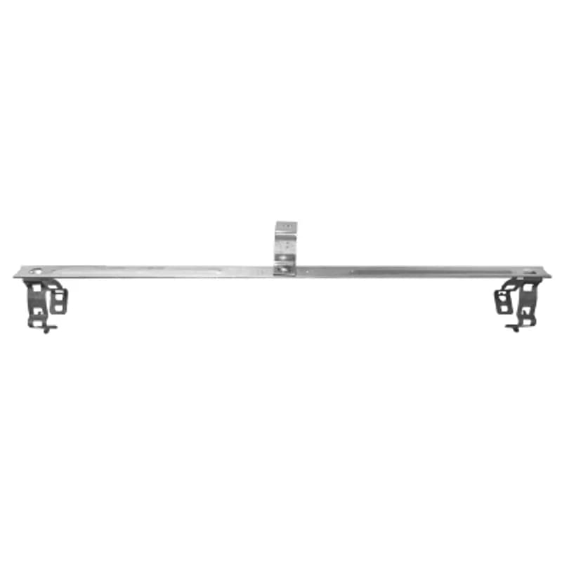 Minerallac Company CBS18KC38SBD - 1-1/2" Standoff Bracket for Decking (Complies NEC® Sec. 300.4(E)), 1/4" Mounting Holes, Pre-Galvanized Steel Closed Conduit Clip, Fits 3/8" Conduit, Squeeze Closed to Engage Locking Tab, Spring Steel