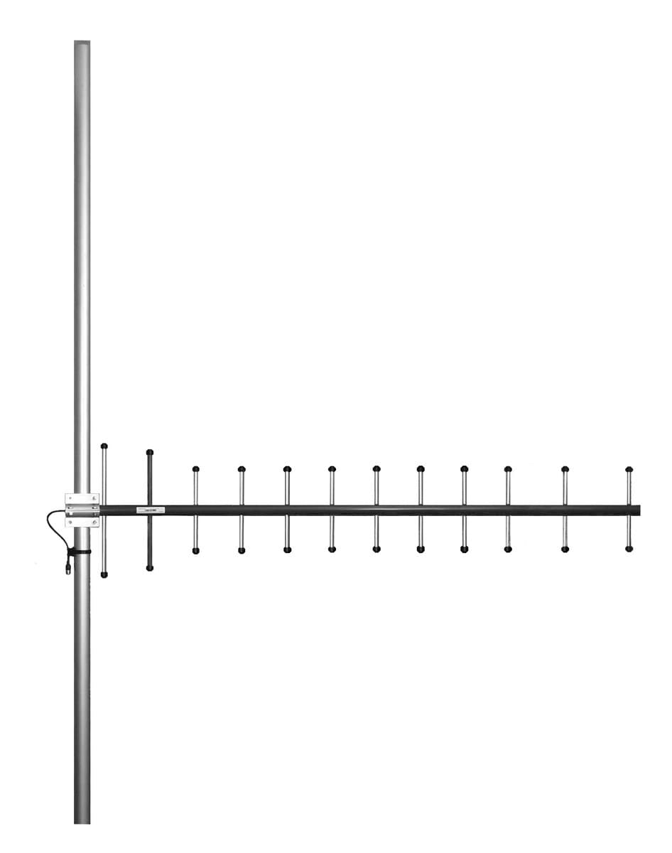 CompleTech CA450Y+++++ - directional yagi - Frequency range: 440-475 MHz - Gain: 13 dBi - Polarization: vertical/horizontal - Connector: N-/ TNC-/ 7/16-female - VSWR: <1.5 - Radome: ABS/FG PU foam - Radiator material: copper - Mounting: 35-60 mm diameter pole - Wind load: 160 N