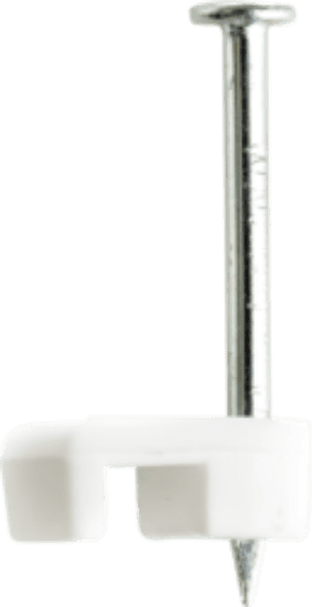 1/4 1-NAIL WHITE (100/BOX)