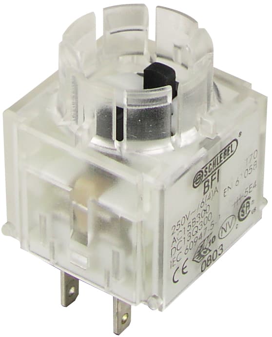 Switching Function: Maintained Travel: 3 mmContact Type: Faston Terminals 2.8 X 0.8 Mm Contact Equipment: 2 x NOContact Material: AgNiIllumination: No Labeling Option: No