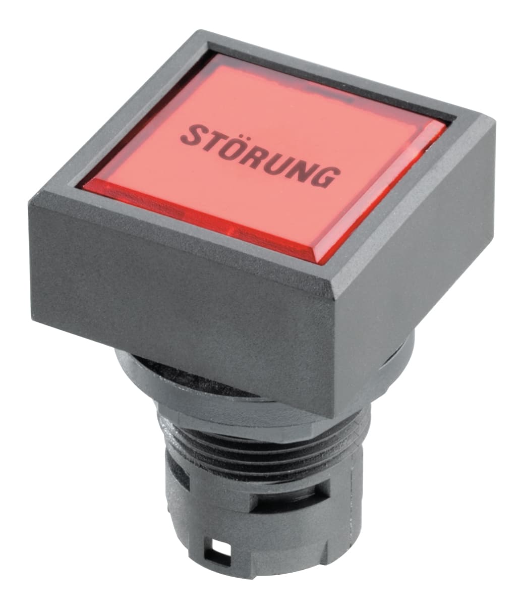 Schlegel Elektrokontakt QXSSDGA18E - Switching Function: Maintained Direction-Angle: 1 x 90� DegreesPanel Cutout: � 16.2 mm Shape: SquareIllumination: No Labeling Option: NoBezel Color: Charcoal