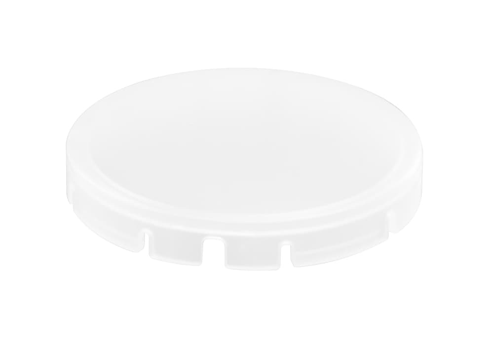 Shape: RoundColor: WhiteBase Material: PlasticCertifications: UL