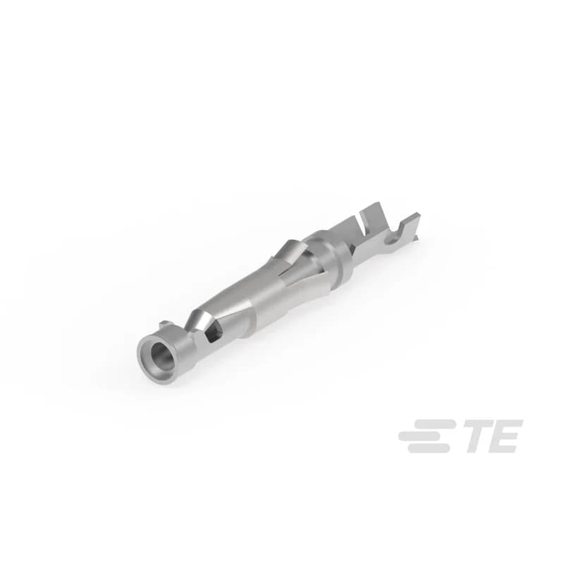 TE Connectivity 66104-7 - Socket Contact, Tin-Lead, Size 16 Contact Size, 24 – 20 AWG Wire Size, .2 – .6 mm² Wire Size, Crimp, Brass, Power & Signal, AMP Type III+